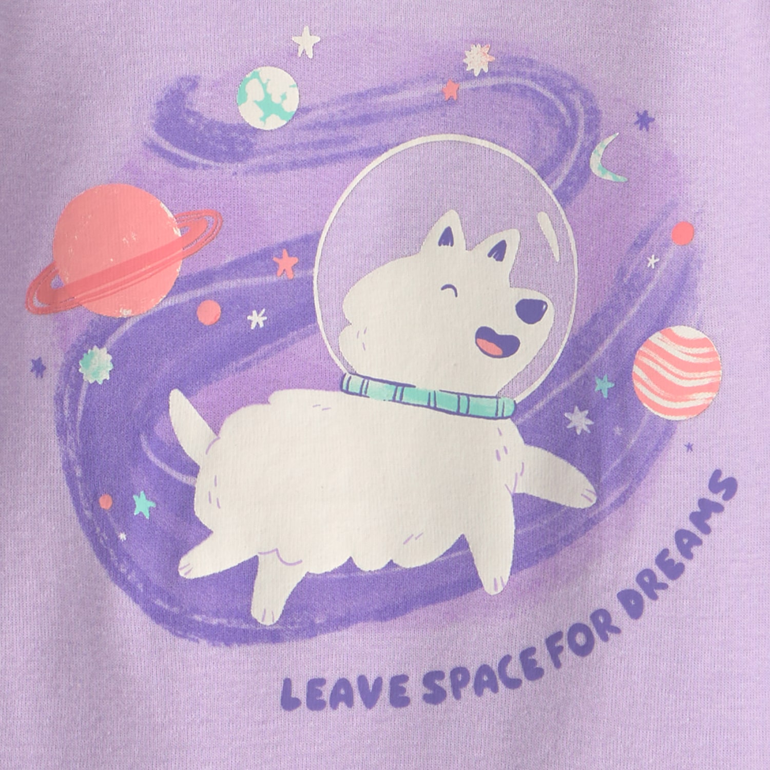 Carter's Space Toddler Girls Crew Neck Long Sleeve 4-pc. Pajama Set