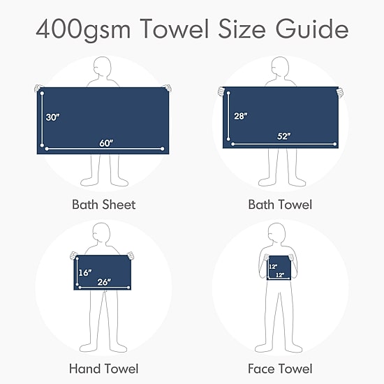510 Design 100% Cotton 4-pc. Quick Dry Bath Towel Set