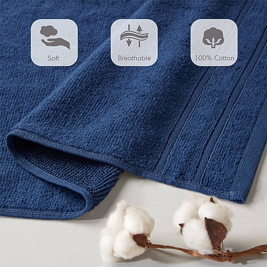 510 Design 100% Cotton 4-pc. Quick Dry Bath Towel Set