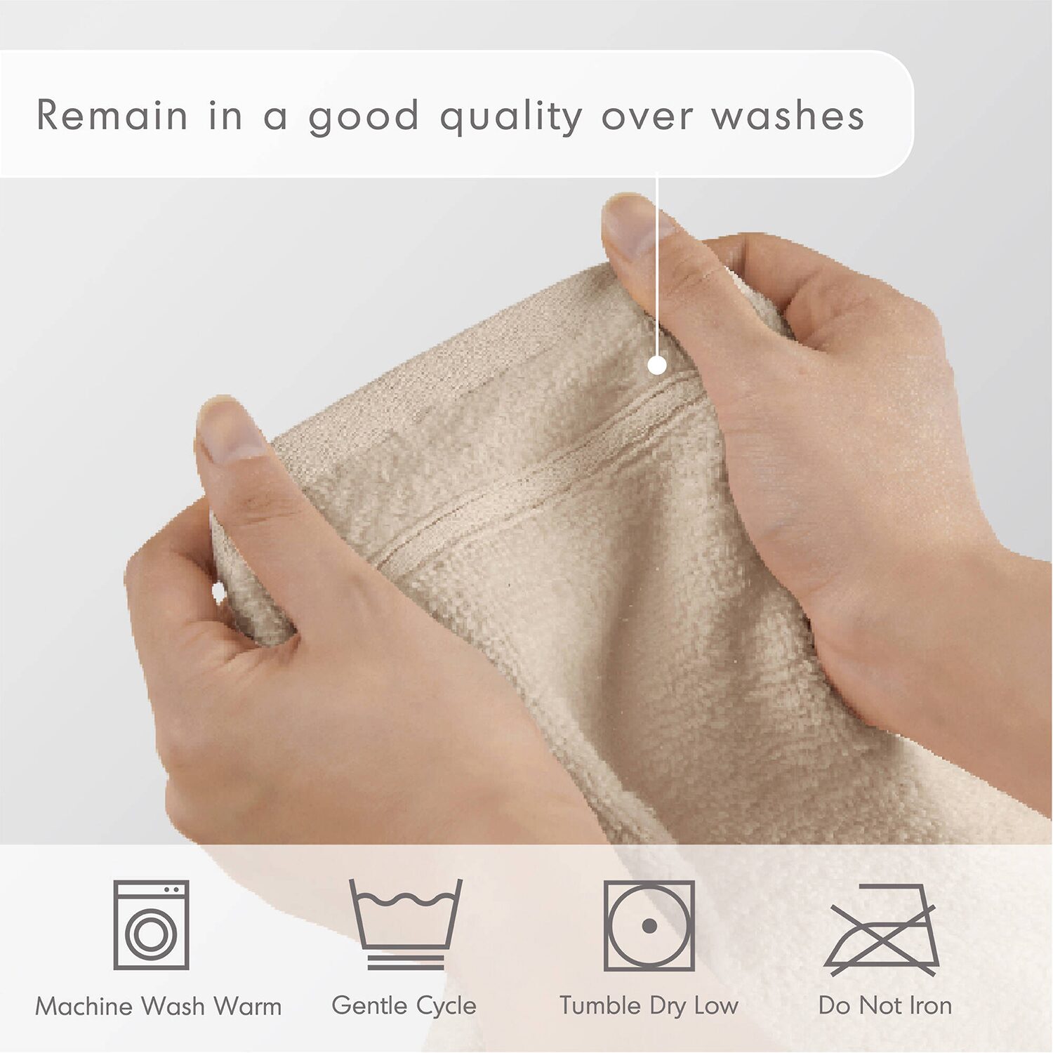510 Design 100% Cotton 4-pc. Quick Dry Bath Towel Set