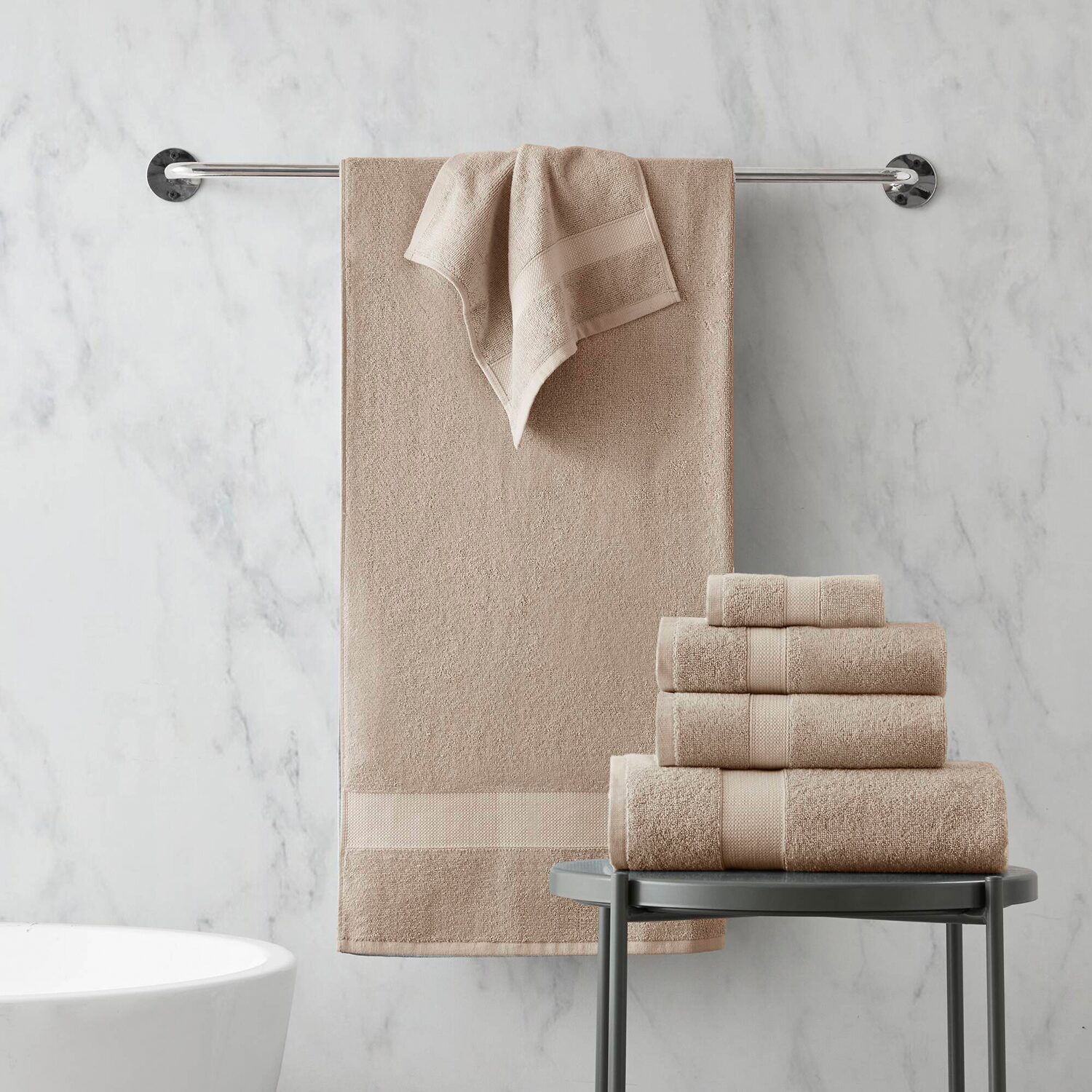 510 Design 100% Premium Turkish Cotton -pc. Bath Towel Set