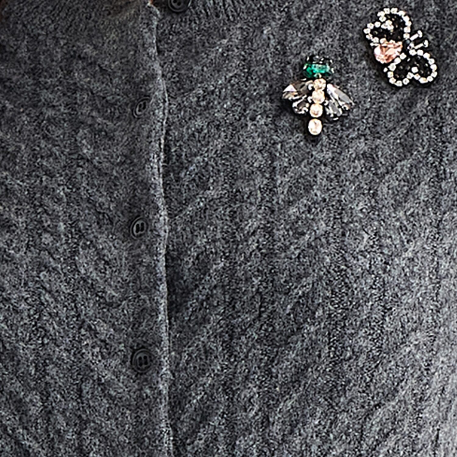 St. John's Bay Womens Short Sleeve Button Cardigan