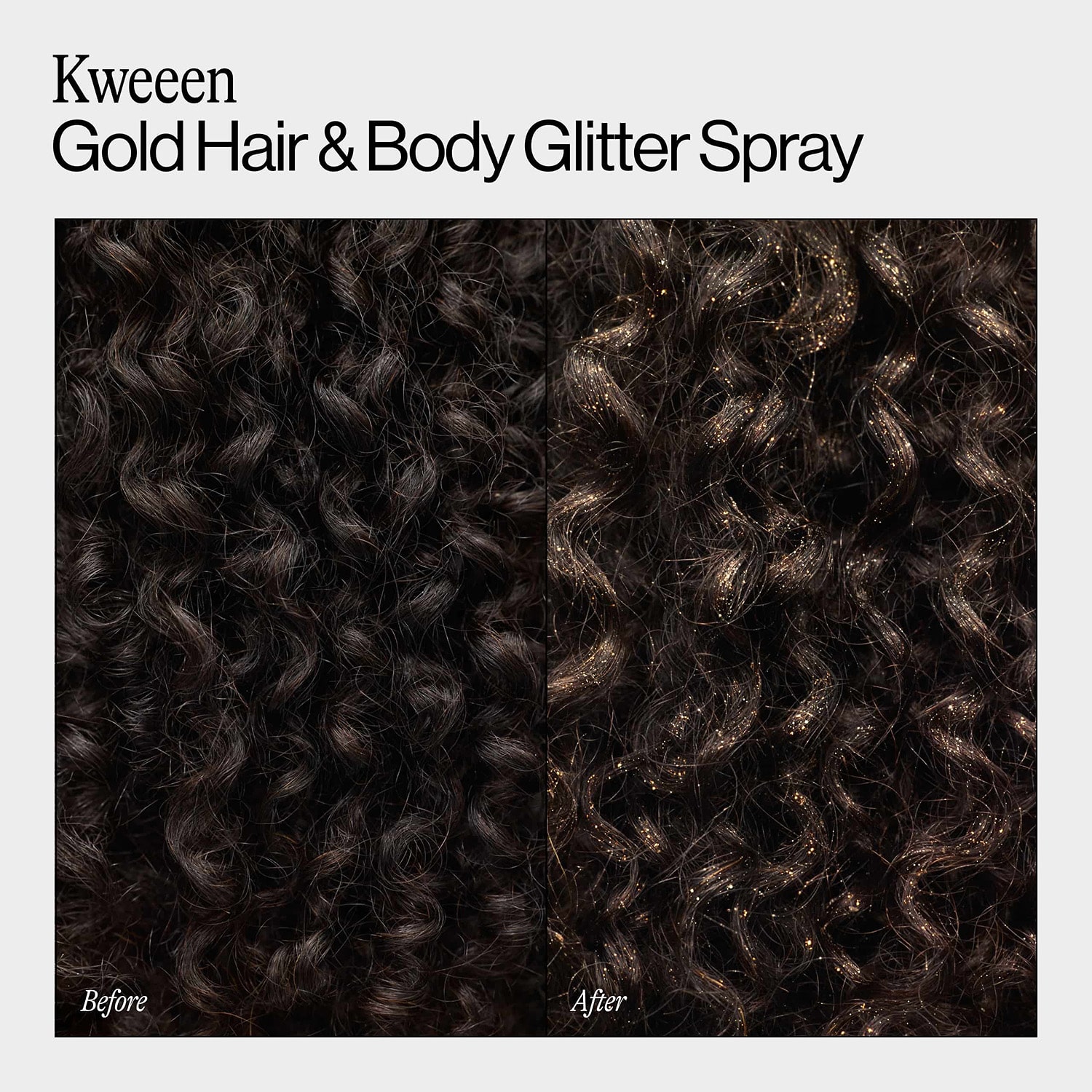 Eva Nyc Gold Hair & Body Glitter Spray