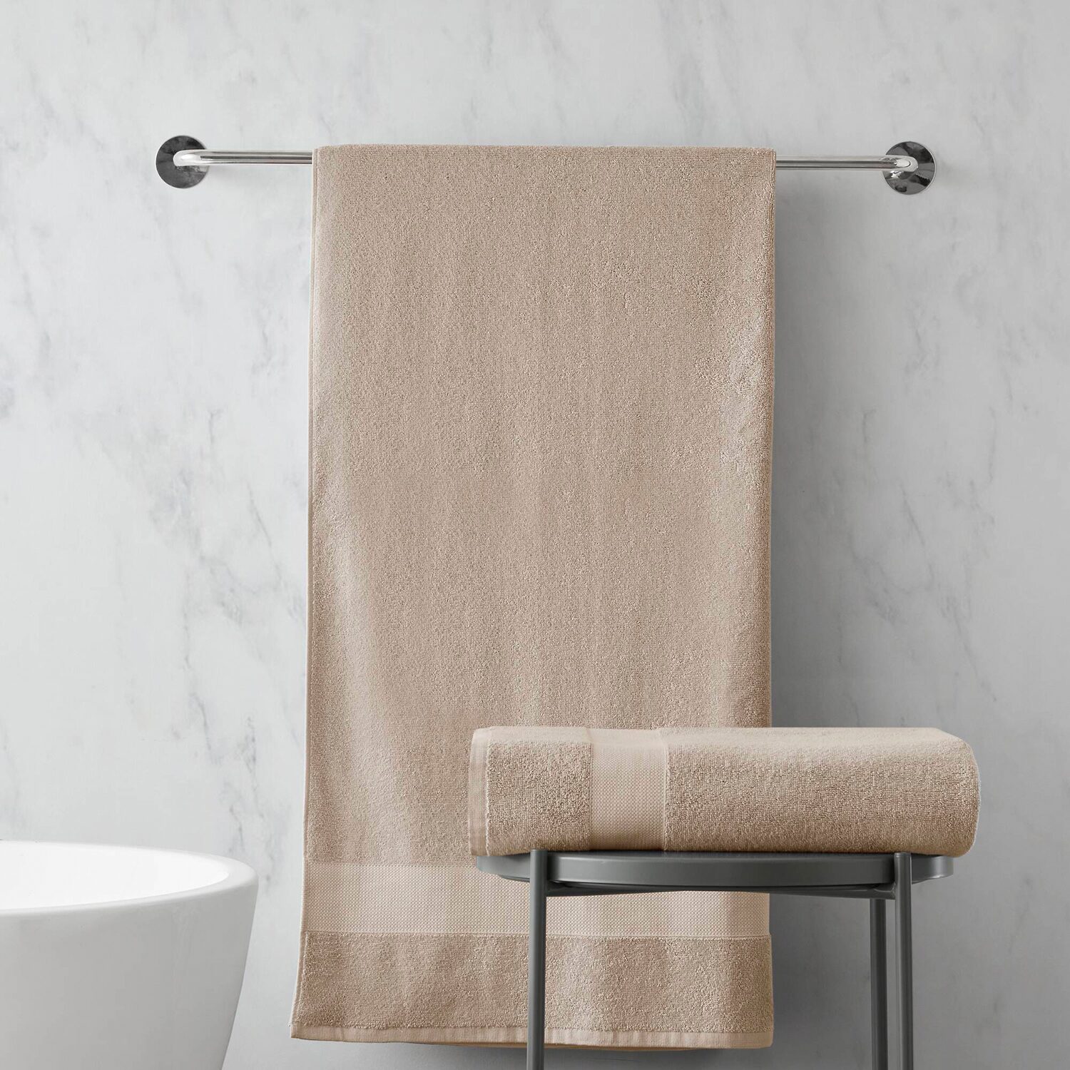 510 Design 100% Premium Turkish Cotton 2-pc. Bath Towel Set