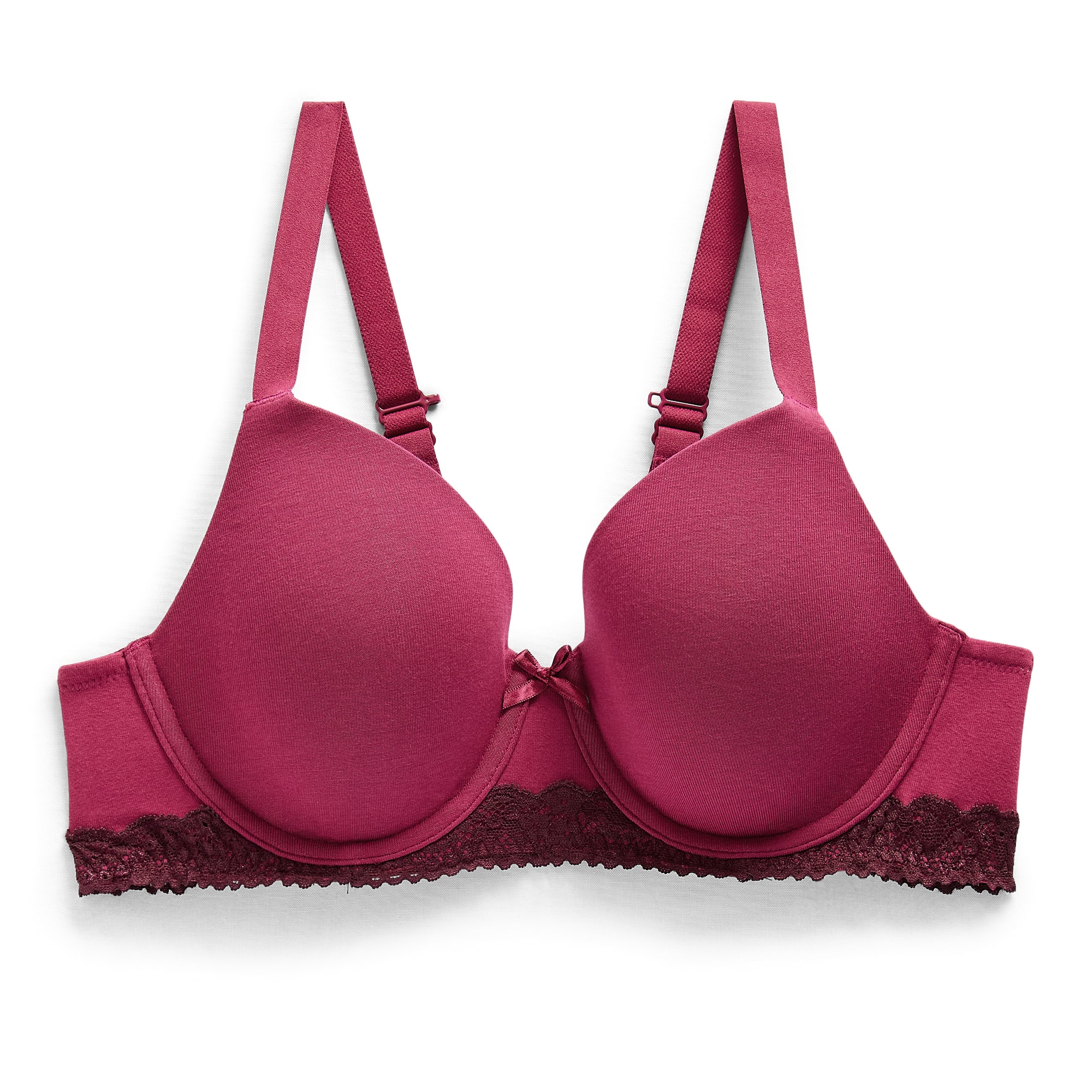Ambrielle Cotton Full Coverage Underwire Bra