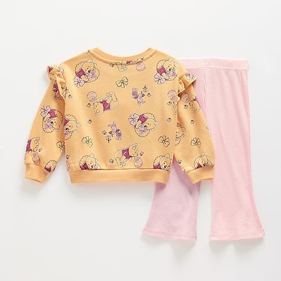 Baby Girls Winnie The Pooh Knit 2-pc. Pant Set