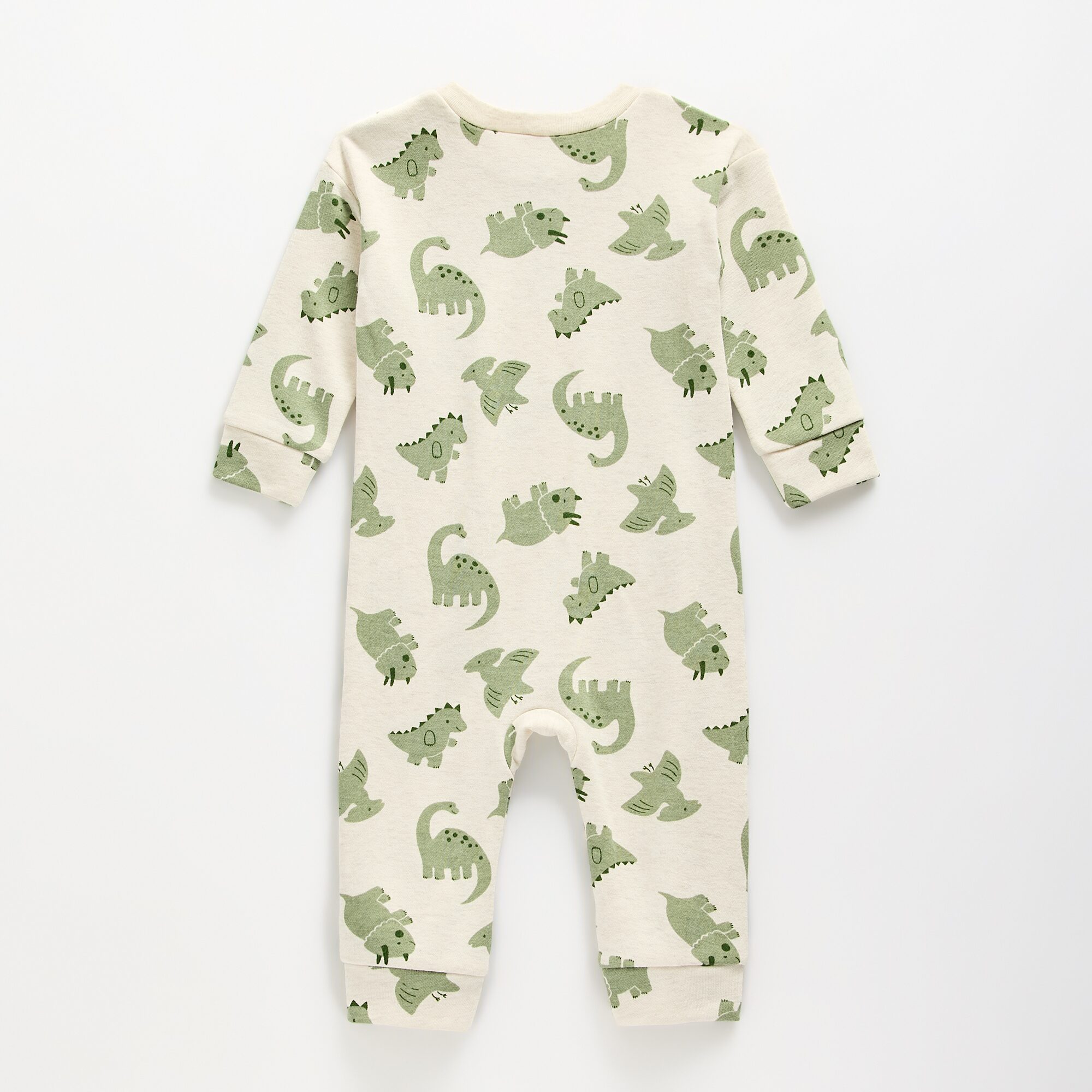 Okie Dokie Baby Boys Round Neck Long Sleeve Jumpsuit