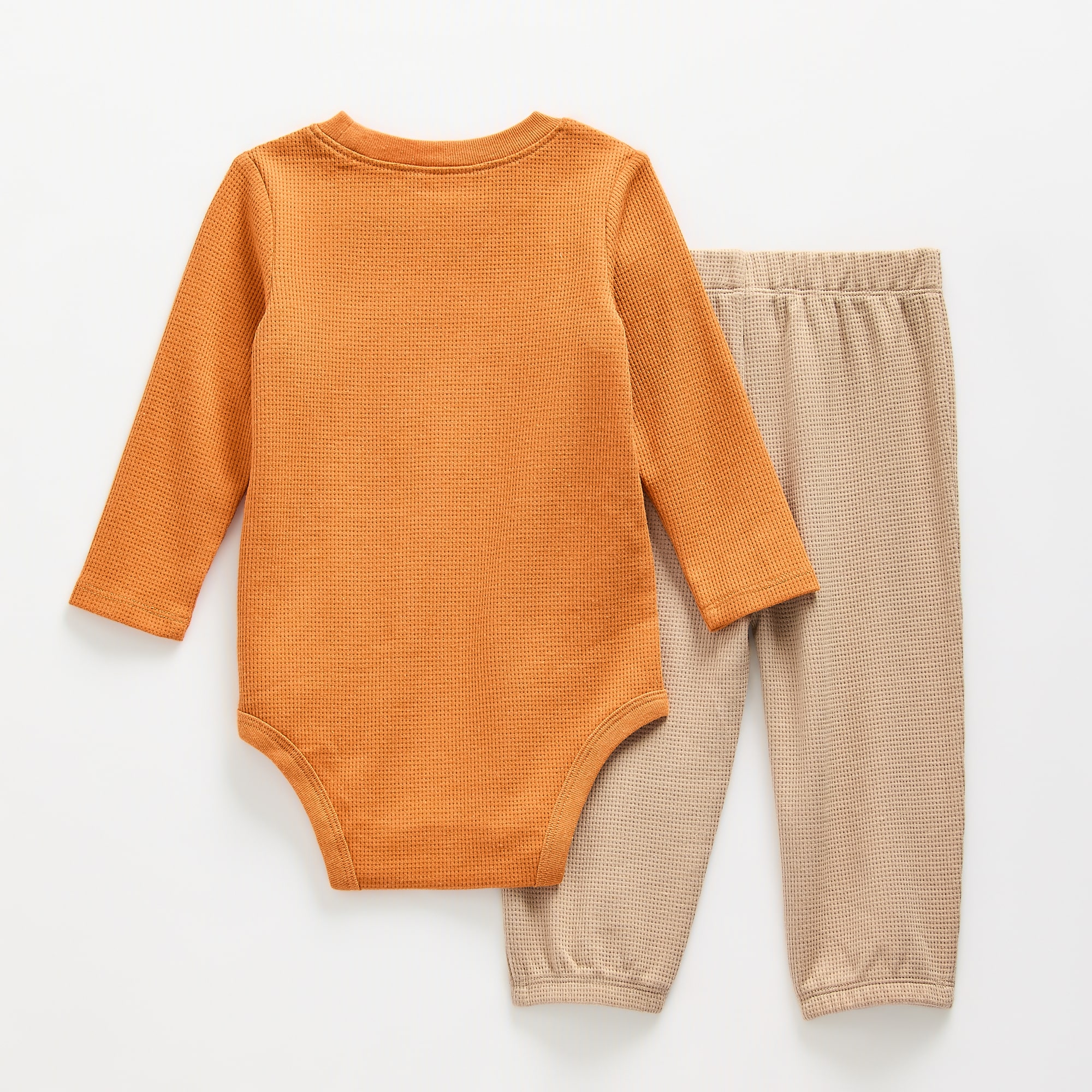 Okie Dokie Waffle Baby Boys 2-pc. Pant Set