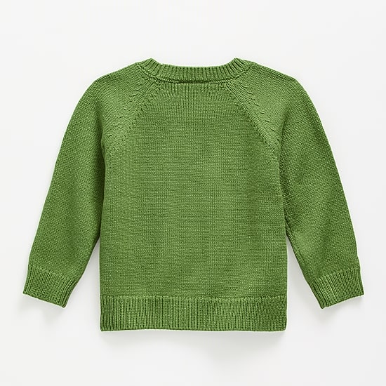Okie Dokie Baby Boys Round Neck Long Sleeve Pullover Sweater