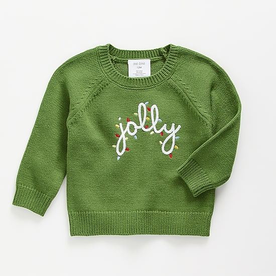 Okie Dokie Baby Boys Round Neck Long Sleeve Pullover Sweater