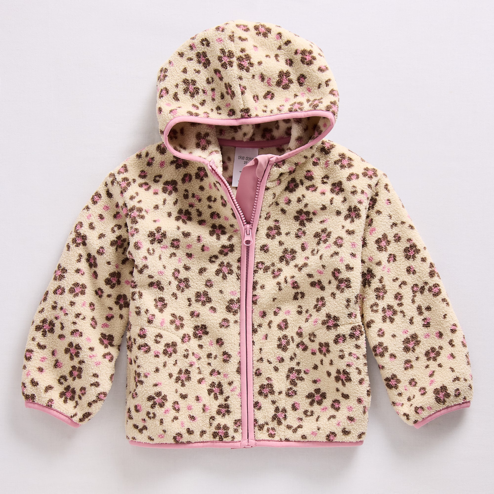 Okie Dokie Toddler & Little Girls Fleece Jacket
