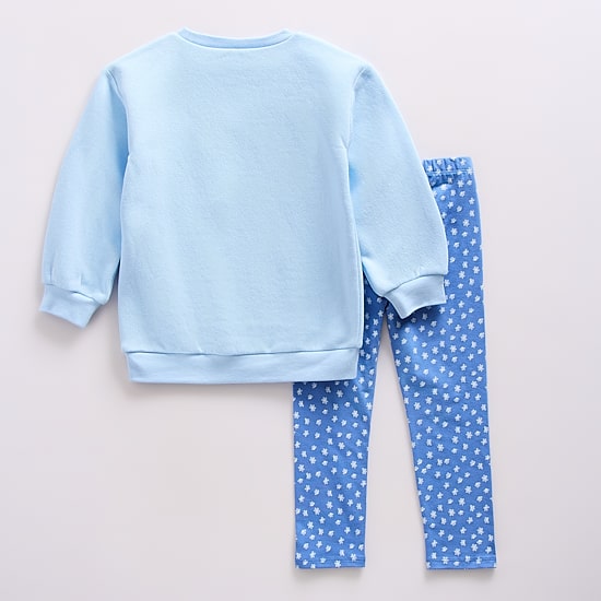 Okie Dokie Toddler & Little Girls Fleece 2-pc. Legging Set