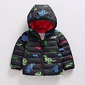 Okie Dokie Boys Hooded Midweight Puffer Jacket