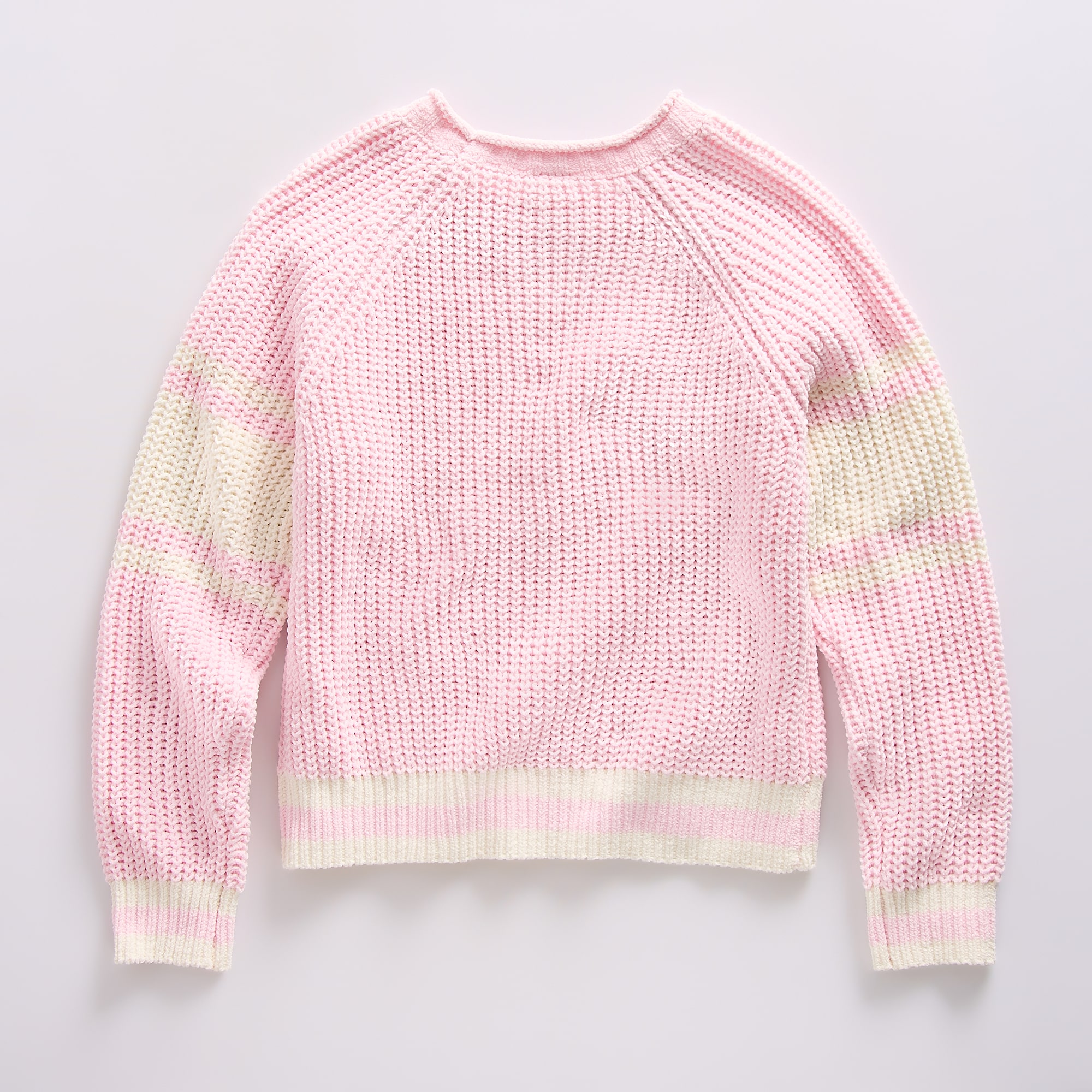 Thereabouts Little & Big Kid Girls Round Neck Long Sleeve Pullover Sweater
