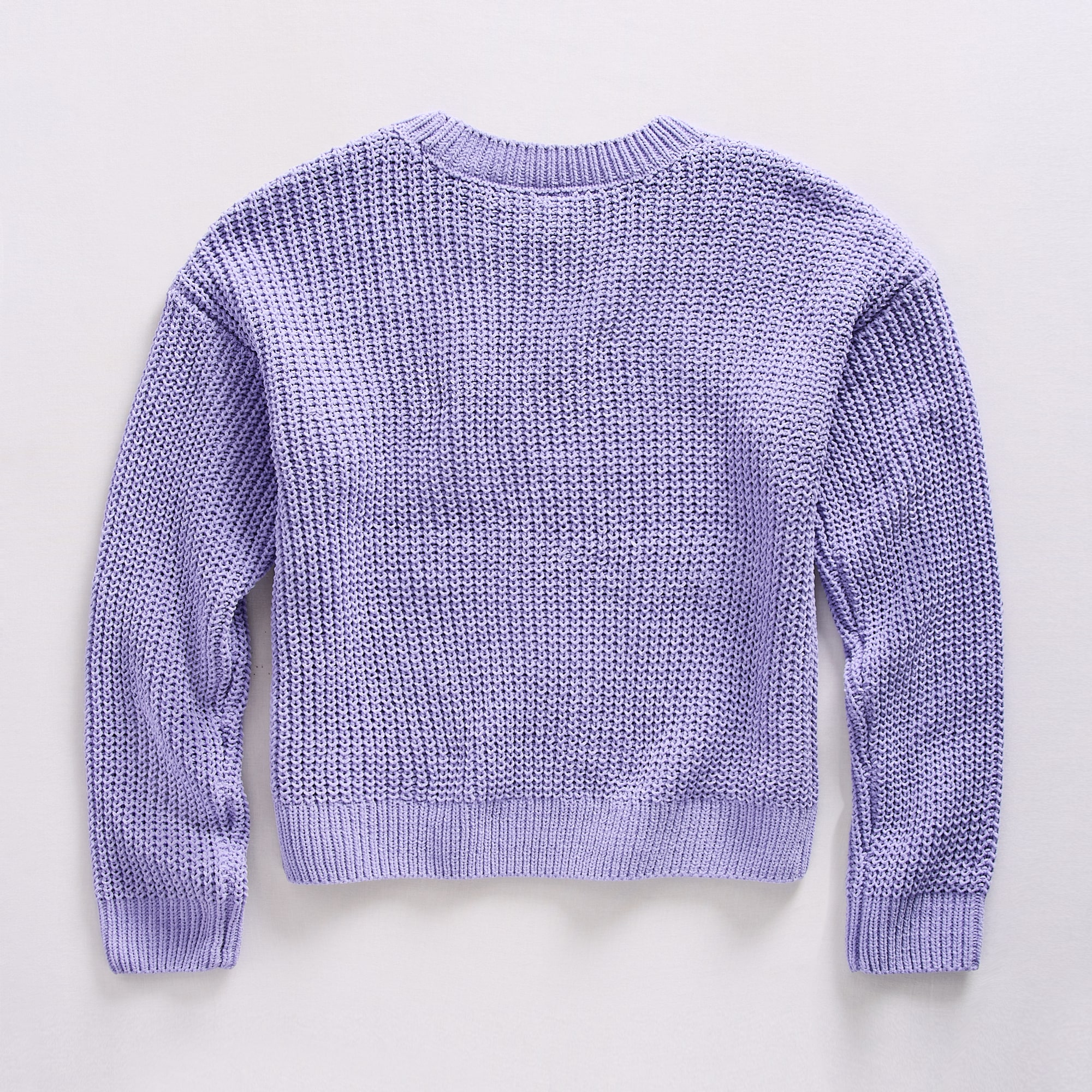 Thereabouts Little & Big Kid Girls Crew Neck Long Sleeve Pullover Sweater
