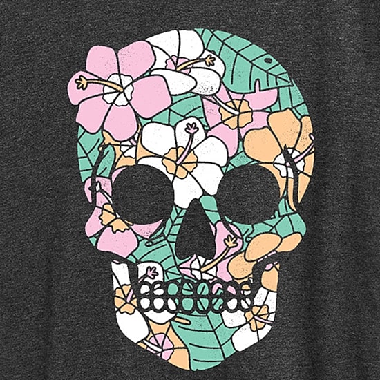 Womens Crew Neck Short Sleeve Regular Fit Graphic T-Shirt