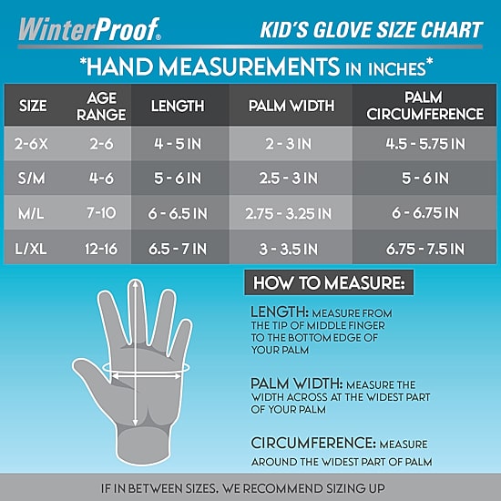 WinterProof Silicone Grip On Palm Big Kid Girls Breathable Gloves