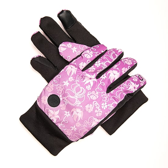 WinterProof Silicone Grip On Palm Big Kid Girls Breathable Gloves