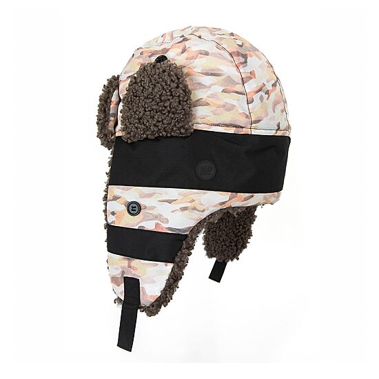 WinterProof Sherpa & Fleece Fully Lined, Velcro Straps, Ear Flaps Boys Trapper Hat