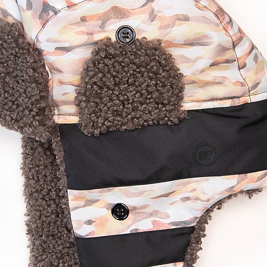 WinterProof Sherpa & Fleece Fully Lined, Velcro Straps, Ear Flaps Boys Trapper Hat