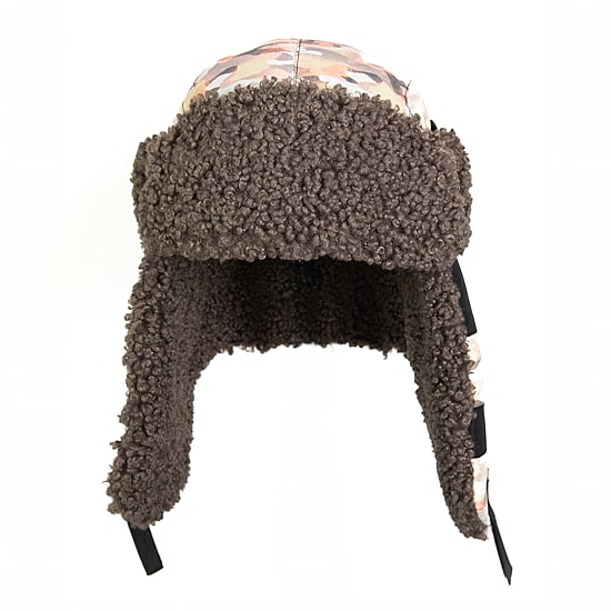 WinterProof Sherpa & Fleece Fully Lined, Velcro Straps, Ear Flaps Boys Trapper Hat