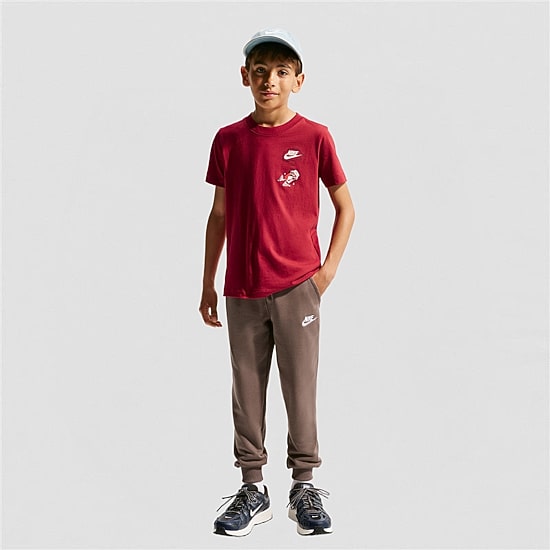 Nike Big Kid Unisex Crew Neck Short Sleeve Regular Fit Graphic T-Shirt