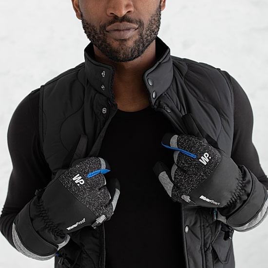 WinterProof Mens Snow Shovel Gloves