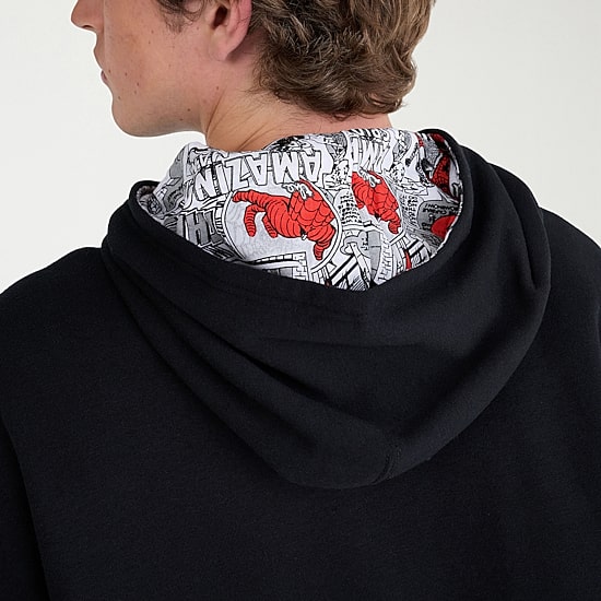 AEROPOSTALE Mens Long Sleeve Spiderman Fleece Hoodie