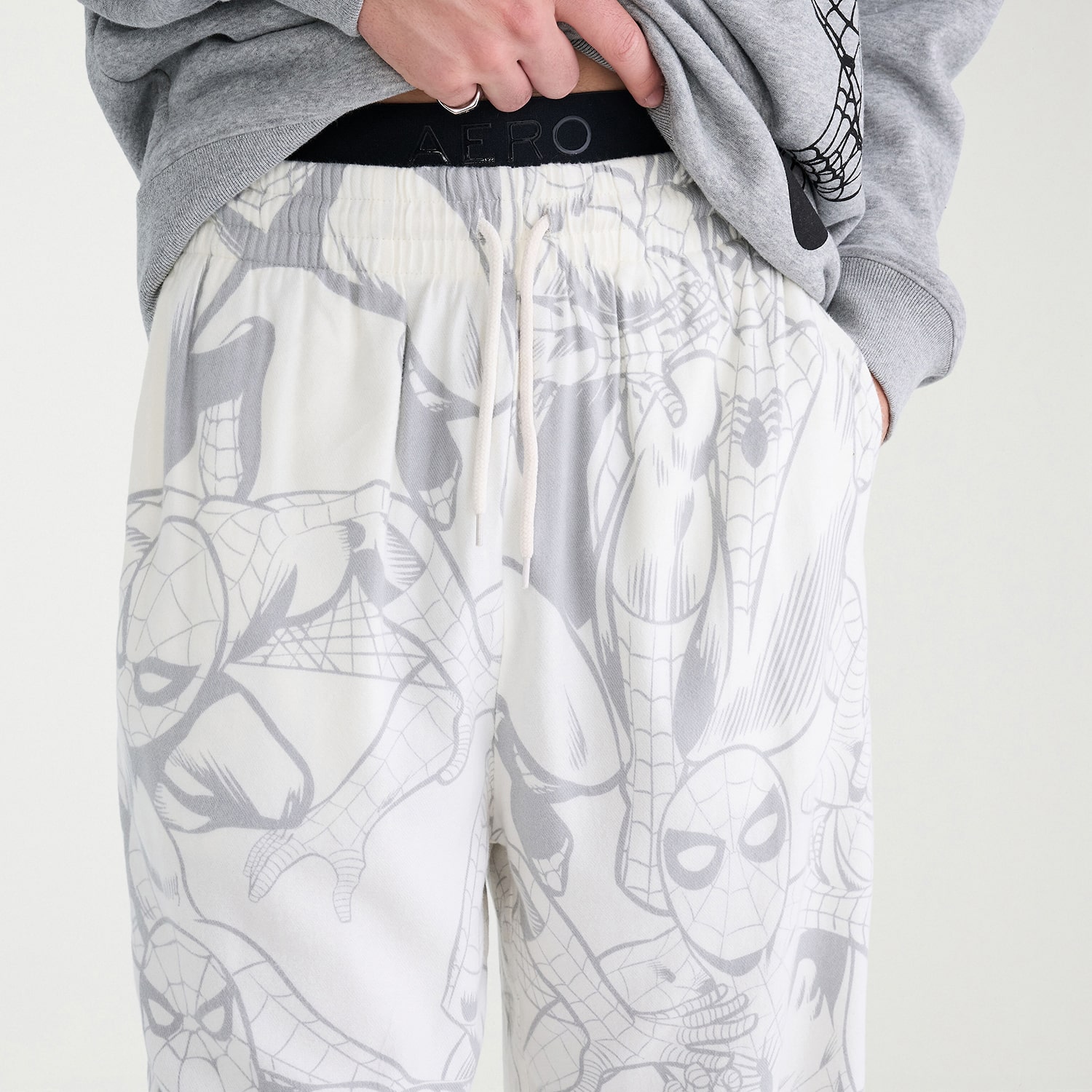 AEROPOSTALE Mens Regular Fit Spiderman Pull-On Pant