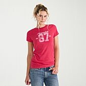 AEROPOSTALE Womens Juniors Crew Neck Short Sleeve Regular Fit Graphic T-Shirt