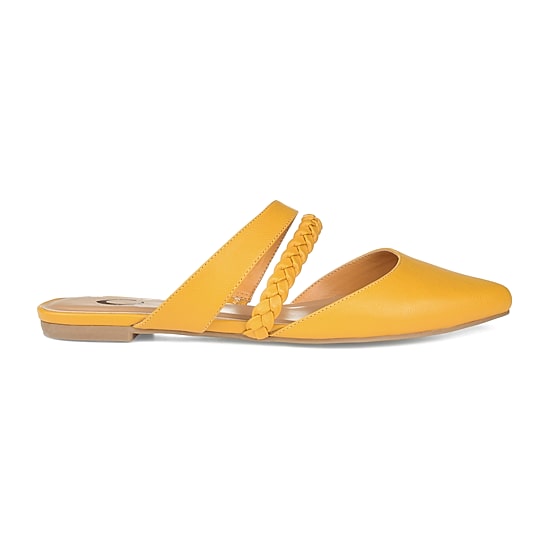 Journee Collection Olivea Womens Pointed Closed Toe Slip-On Shoe
