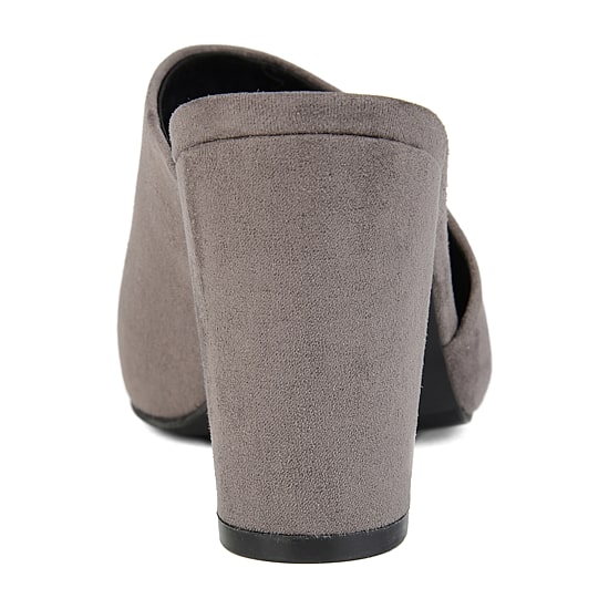 Journee Collection Womens Allea Slip-on Open Toe Mules