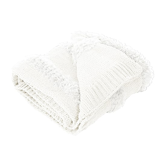 Modern Threads Acrylic Faux Fur Farrah REVERSIBLE Midweight Throw