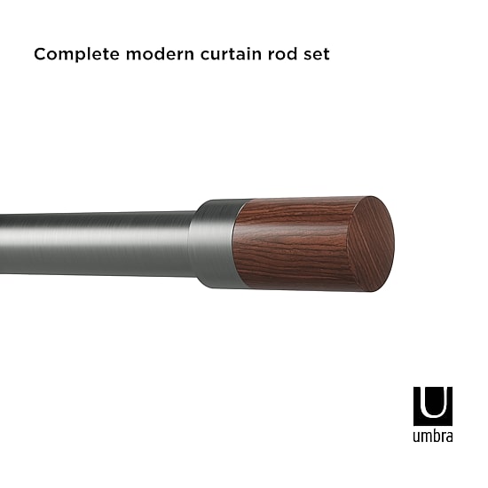 Umbra Blok 1 IN Curtain Rod