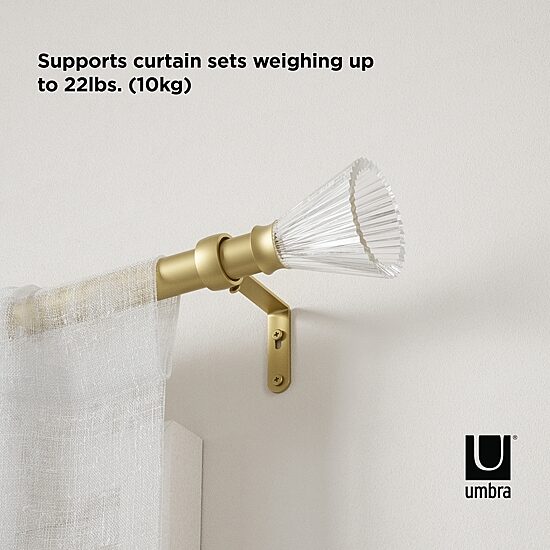 Umbra Tutu 1 IN Adjustable Curtain Rod