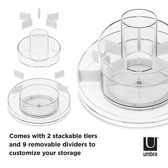 Umbra Cascasda Cosmetics Drawer Storage