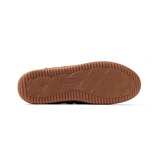 Dearfoams Mens Pierce Microsuede Moc with Tie Slippers