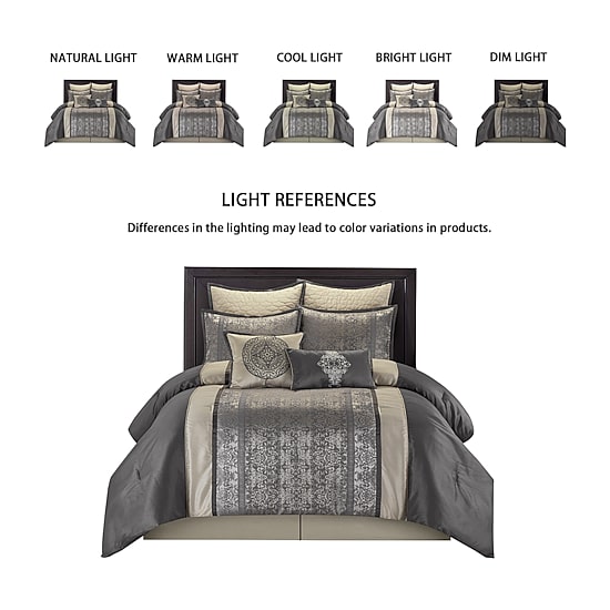 Stratford Park Tiago 8-pc. Complete Bedding Set