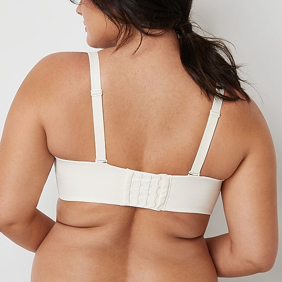 Ambrielle Everyday Lightly Lined Underwire Strapless Bra