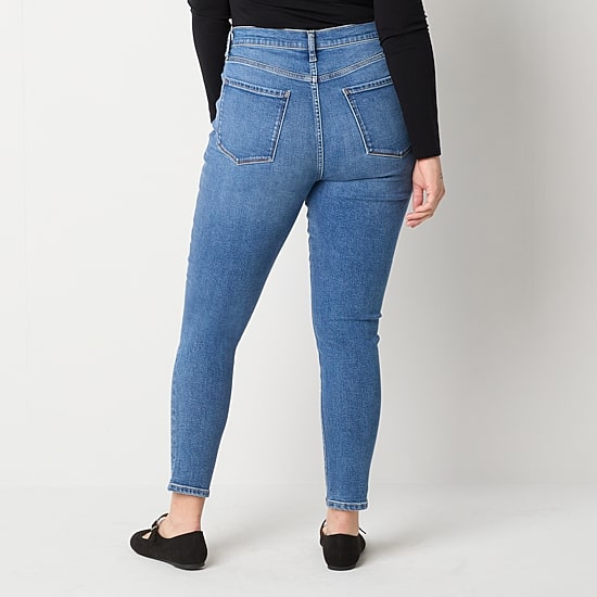 a.n.a Womens High Rise Skinny Fit Jean