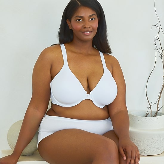 Leading Lady® Racerback – Seamless Front-Closure Underwire Bra- 5415