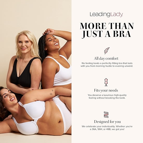 Leading Lady® Racerback – Seamless Front-Closure Underwire Bra- 5415