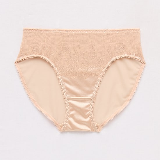 Liz Claiborne Smoothing Womens High Cut Panty 359402