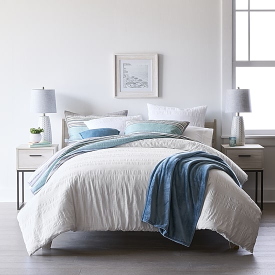 Home Expressions Crinkle Texture Comforter Set