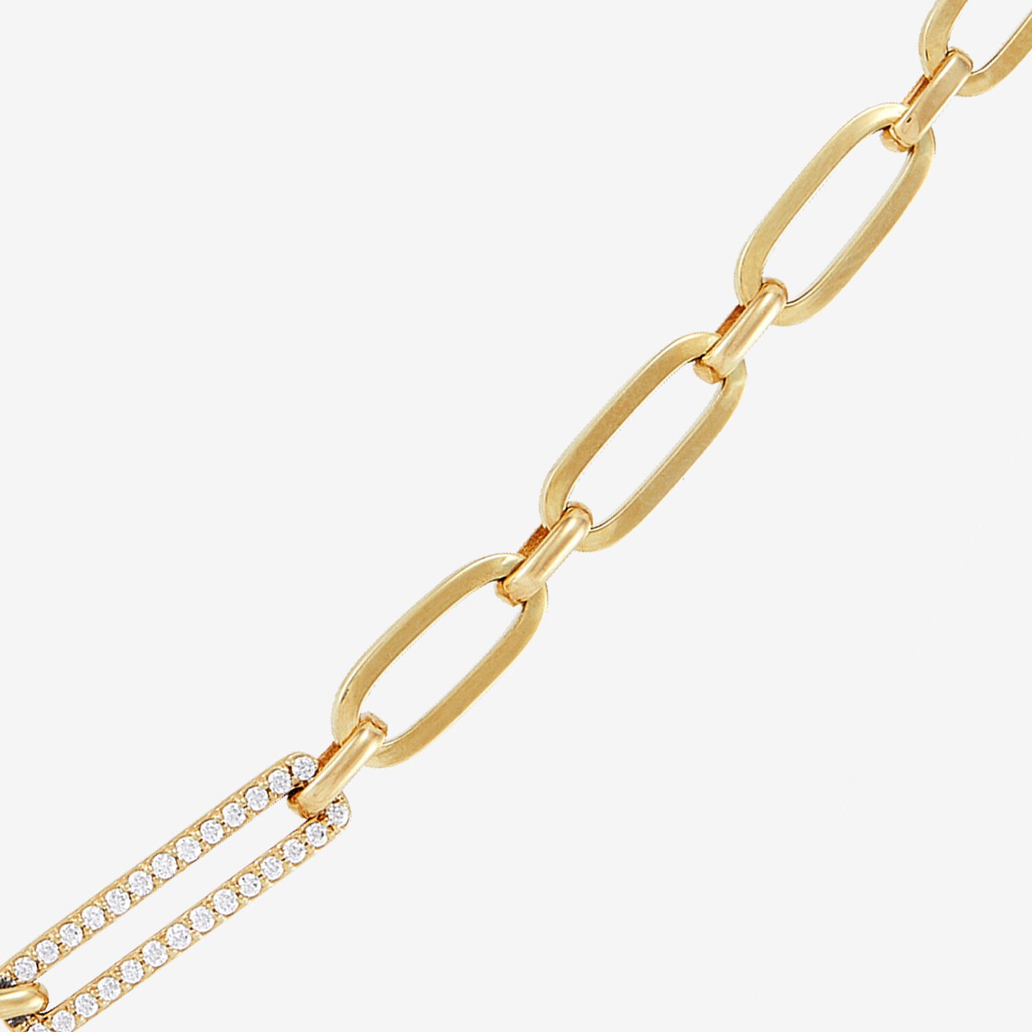 Limited Quantities! Womens 14K Gold 16 Inch Paperclip Chain Necklace
