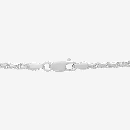 Limited Quantities! Womens Sterling Silver 30 Inch Rope Chain Necklace