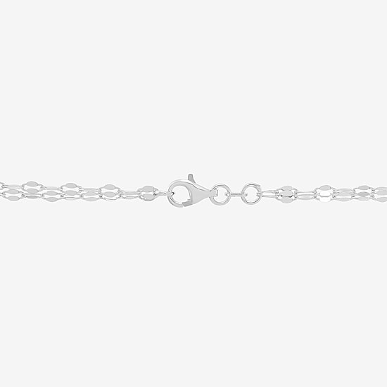 Limited Quantities! Womens Sterling Silver 16 Inch Beaded Necklace