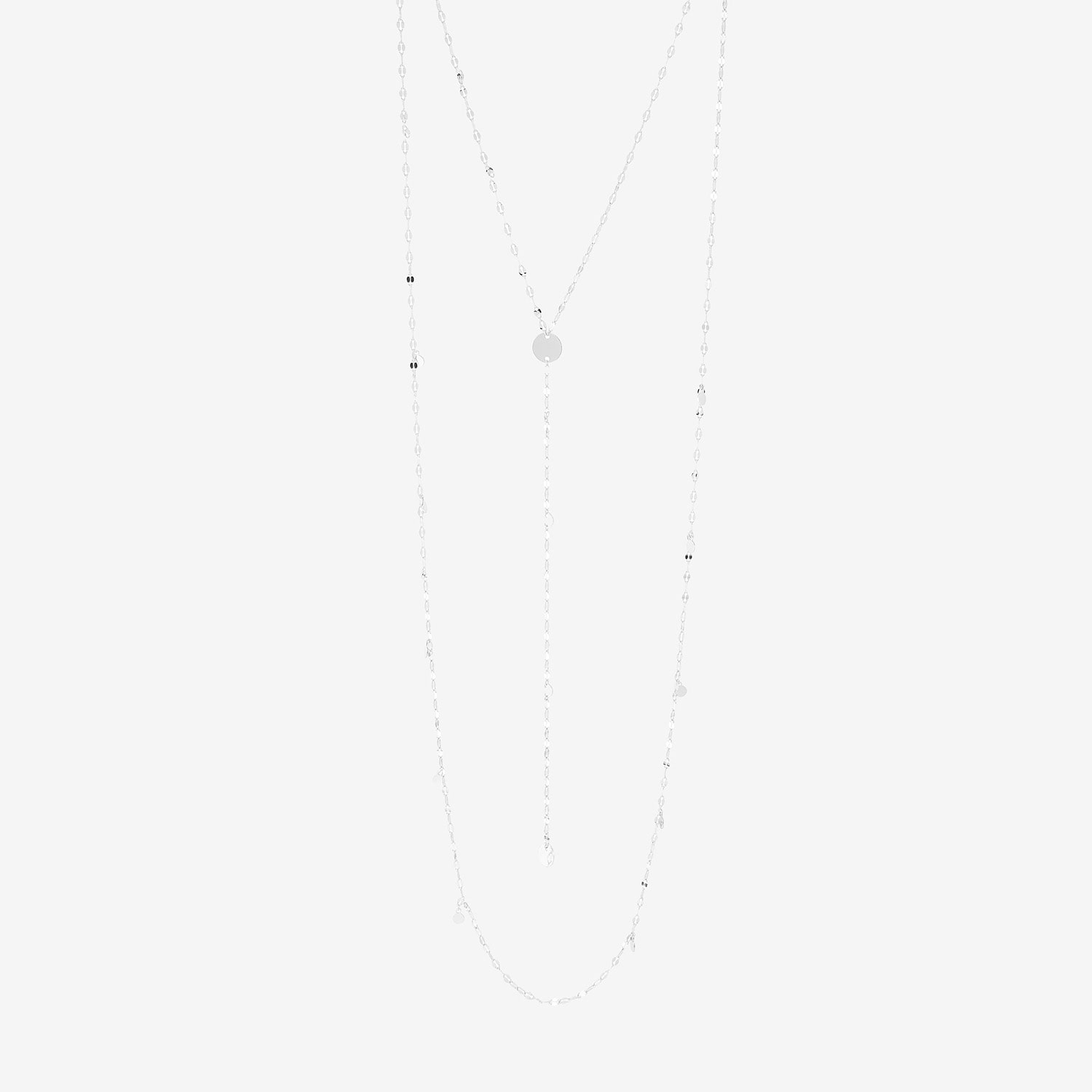 Limited Quantities! Womens Sterling Silver 16 Inch Beaded Necklace