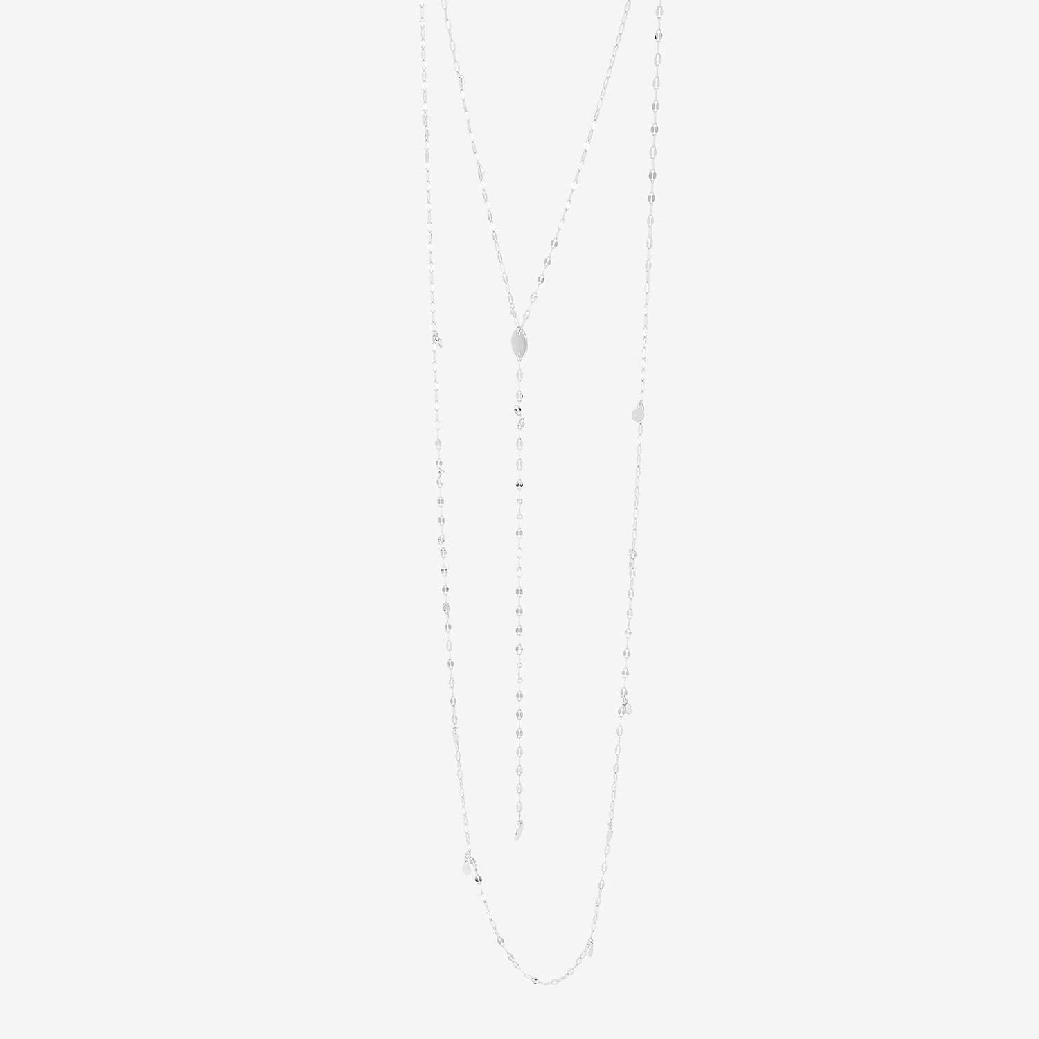Limited Quantities! Womens Sterling Silver 16 Inch Beaded Necklace