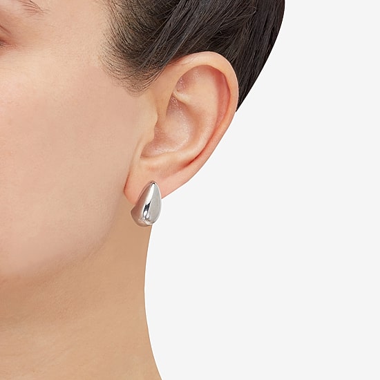 Limited Quantities! Sterling Silver 18mm Stud Earrings